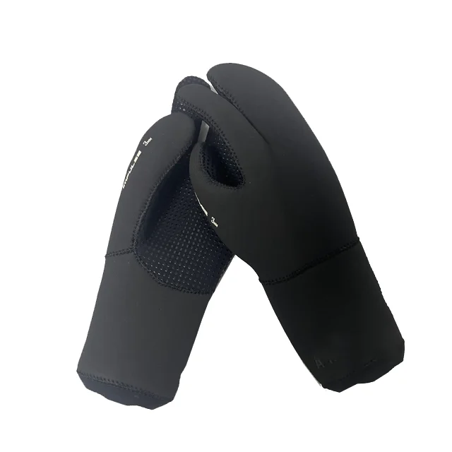 Перчатки для дайвинга 5 мм, мужские зимние Нескользящие износостойкие перчатки для дайвинга и рыбалки, гребные перчатки