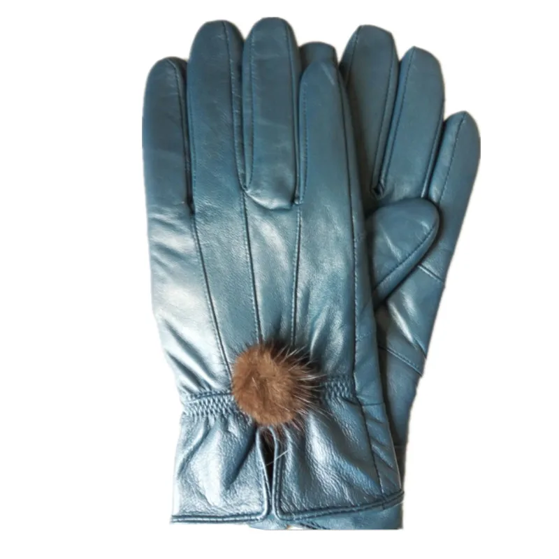 2021 hot sale winter car driving  warm sheepskin gloves