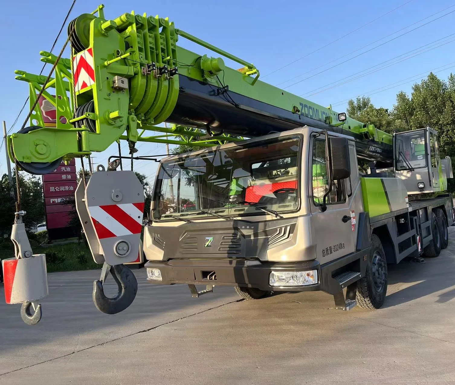 2018 Model Popular Product Used Zoomlion 30ton Truck Crane Price for Sale