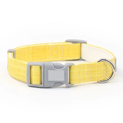 Custom Small And Large Pet Bamboo Fiber Rope Adjustable Dog Collar