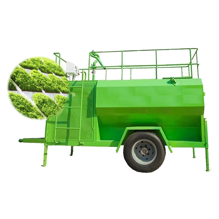 Grass hydroseeder hydro seeding grass machine soil hydroseeding machine for slope protection