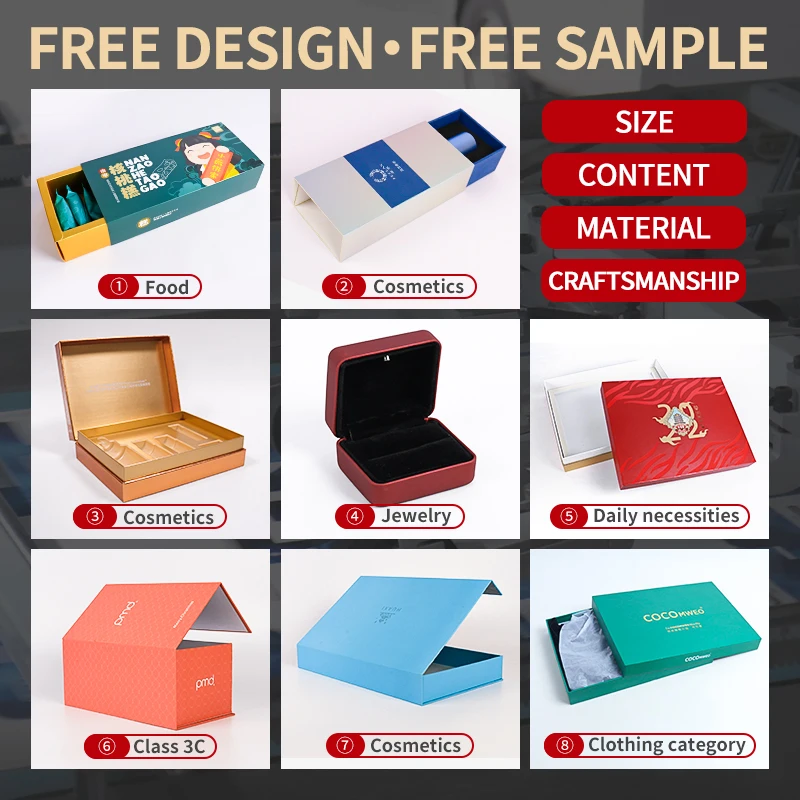 Flip Lid Premium Printing Rigid Cardboard Micro Slot Open Door Magnet Box with Eco-friendly Filled Paper Material Package Box