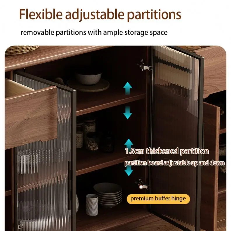 Chinese Style Wooden Sideboard Cabinet Sideboards Buffet Cabinets in Dining Room