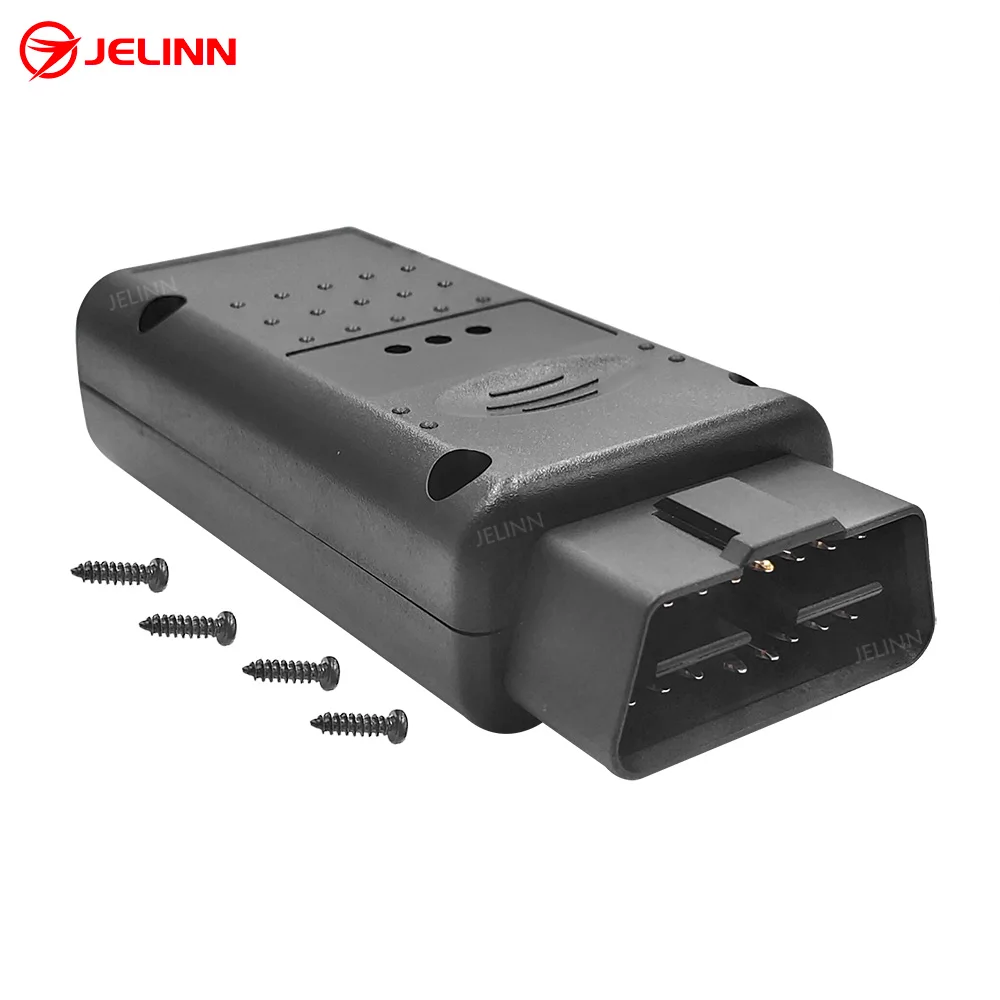 Custom OBD 2 корпус OBD2 Корпус Корпуса и Штекерный разъем с прямым углом 90 градусов