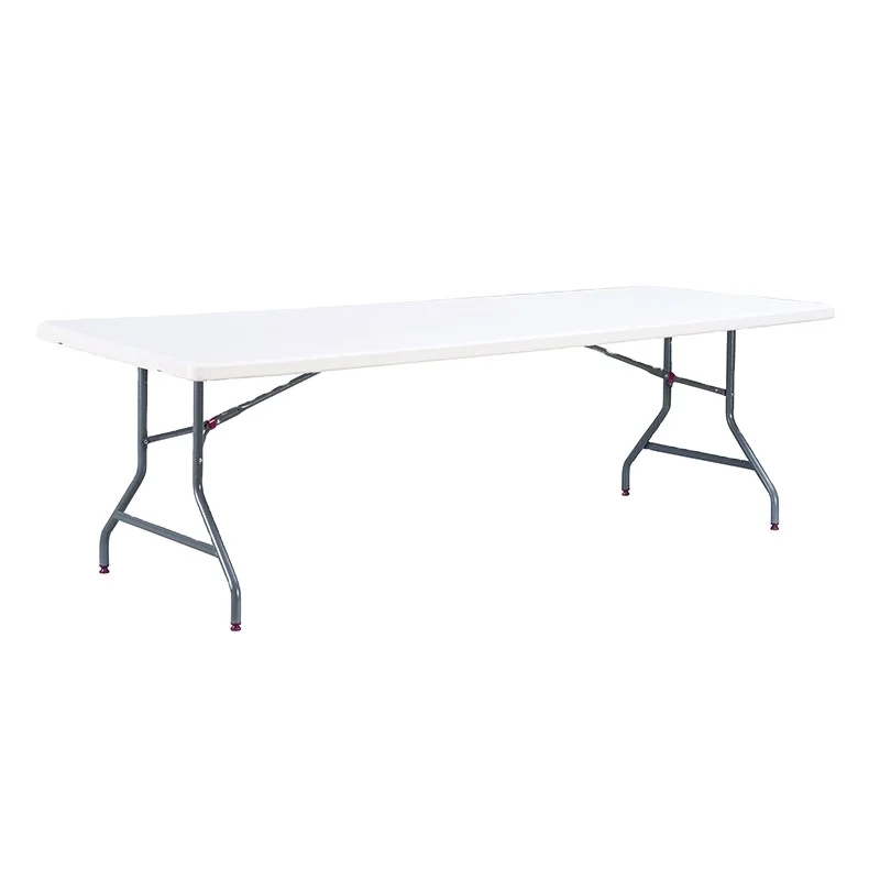 8 feet240cm folding table,plastic folding beer pong table,restaurant folding banquet tables and chairs (HQ-Z240)