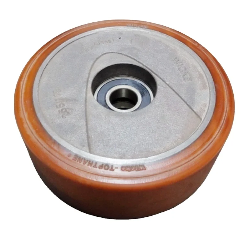 Factory Price  Long Service life 310x102-40 mm Solid Polyurethane Front Load Wheel used on Still FM-X Forklift Part NO.8427484
