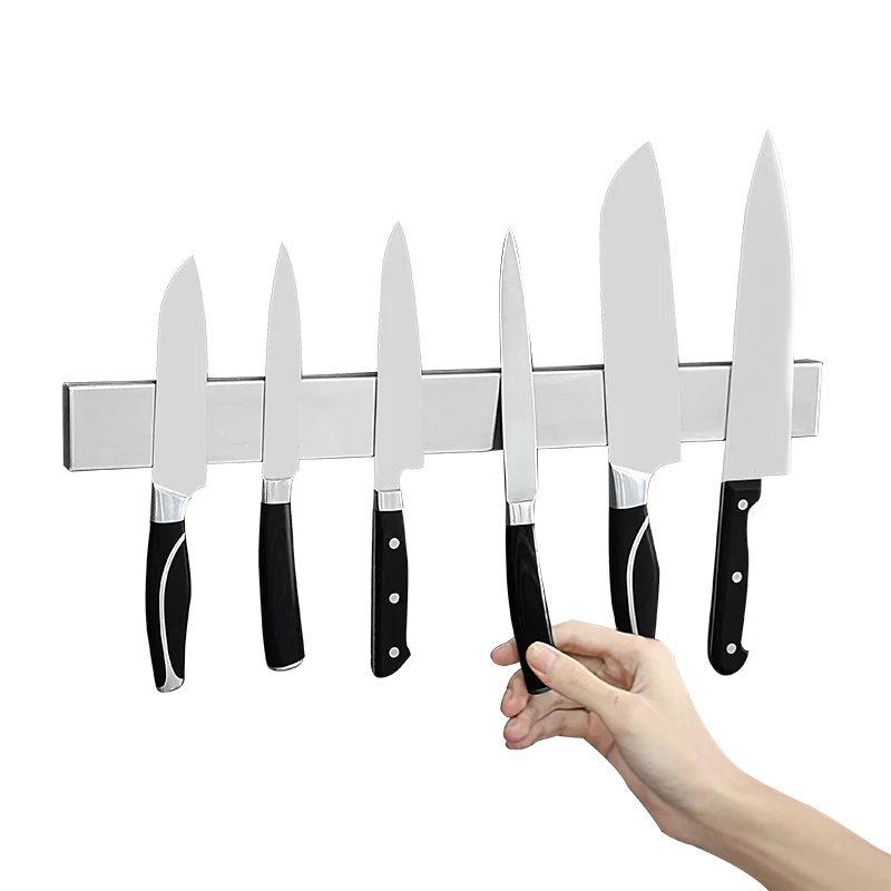 customized  Magnetic Knife holder Upgrade Magnetic 20 ' Stainless Steel knif magnet