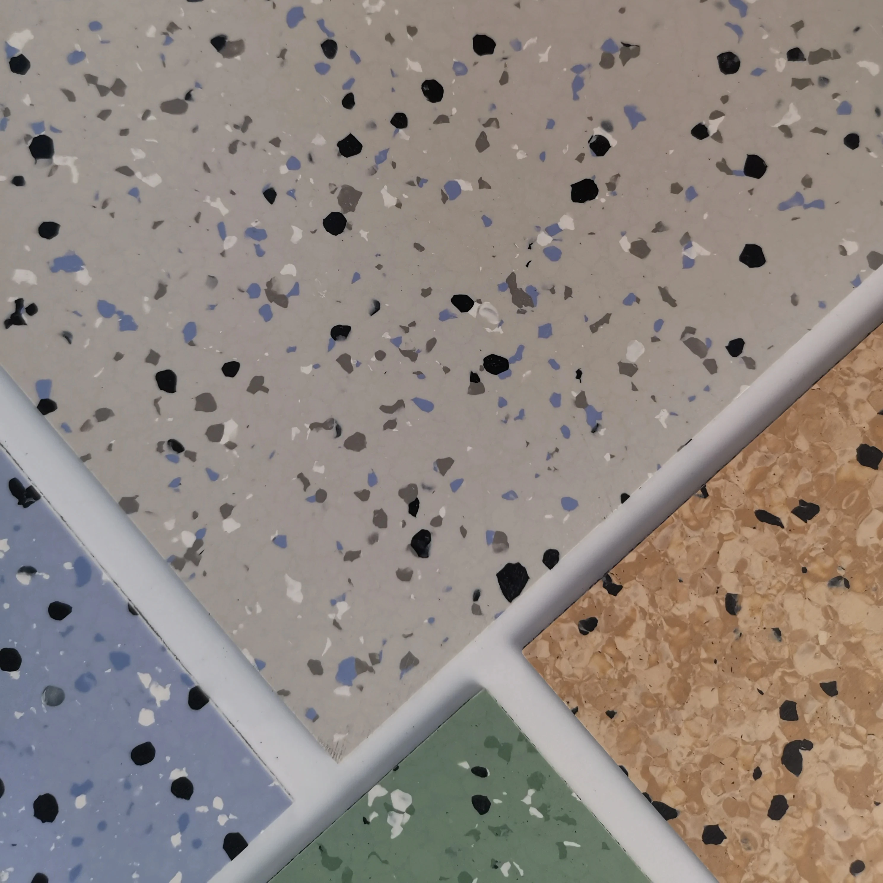 Anti-Static Waterproof Vinyl Flooring Roll PVC Commercial Hospital PVC Floor Rolls Homogeneous Vinyl Floor