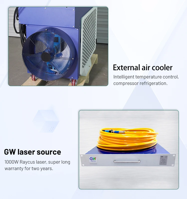 Handheld fiber laser welder 1500w/2000W  4in 1 maquina de soldar acero inoxidable laser welding machine