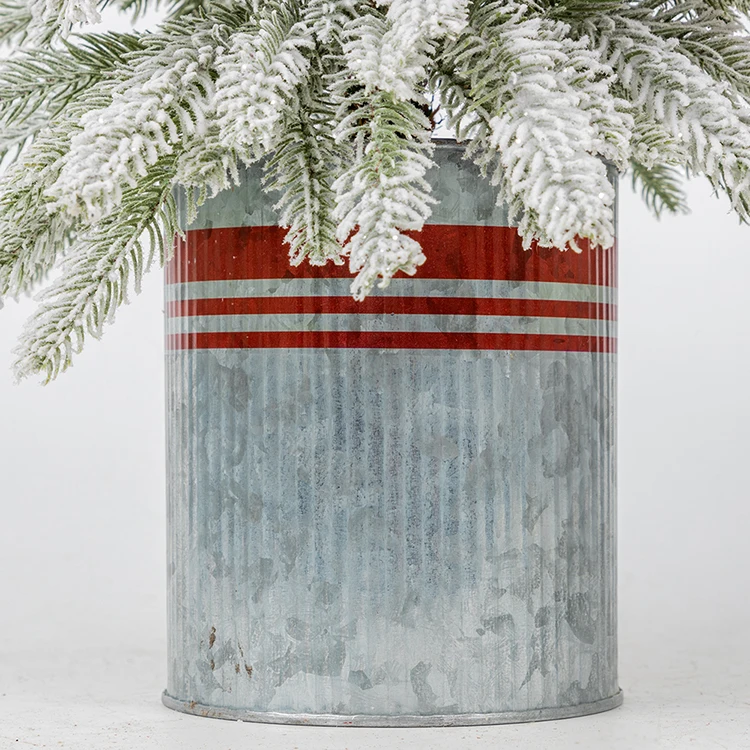 Co-Arts Sisal Fall Snow Frost Christmas Tree With Decoration