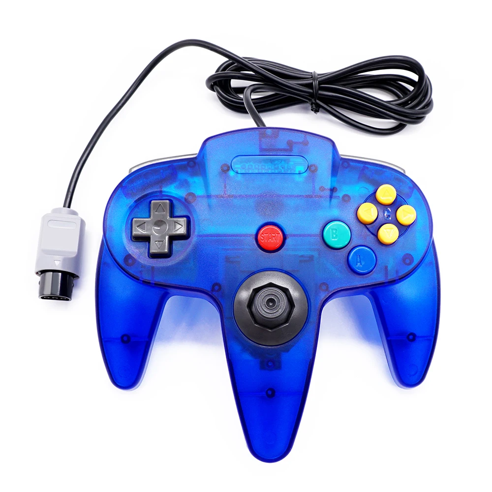 N64 Controller Joystick Gamepad transparent shell for classic Nintendo 64 Games Console