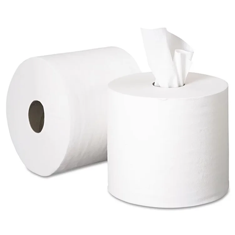 Good Price Eco-friendly Recycled Sanitary Max Roll Hotel Kitchen Paper Towel Tissue Roll Restaurant Tissue Toilet Paper
