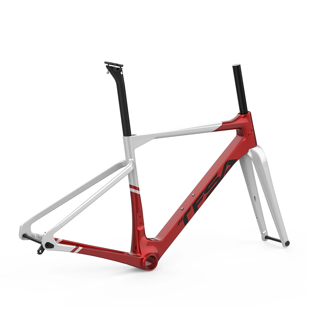 2024 TFSA новый продукт карбоновая гравийная рама для велосипеда BB386 700 * 42C MTB 650B 2 1 велосипедная Рама гравийного