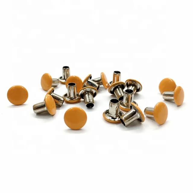 High quality round head solid metal rivet for clipboard clip