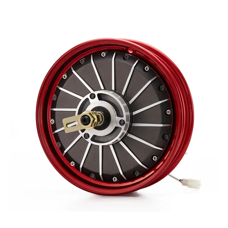 YM MOTOR 16 Inch wheel hub motor 72V high power brushless hollow shaft bldc electric 3000W - 8000w hub motor kit