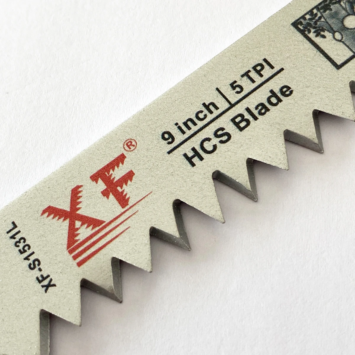 
XF-S1531L: 5TPI Ground teeth 9 inch. Reciprocating HCS Hacksaw Blades 