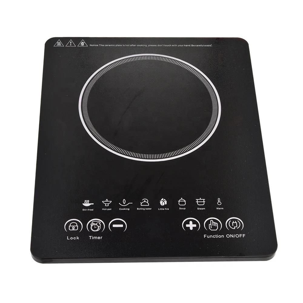 Touch control Single One Hob Burner Induction Cooktop Cooker Electric Portable Slim Induction Cooker Ceramic Stove