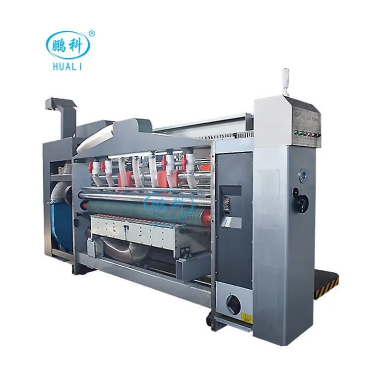 Auto Flexo Printing Slotting Die Cutting Machine Carton Box Manufacturing Machine