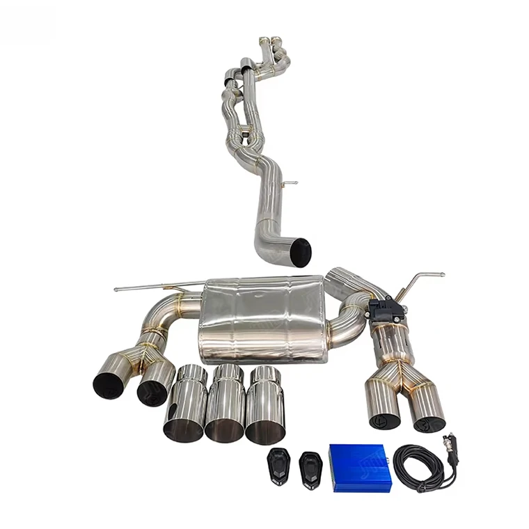 Factory Direct Sales Stainless Steel Valvetronic Exhaust System For BMW F8X F80 F82 F83 M3 M4 Catback Muffler