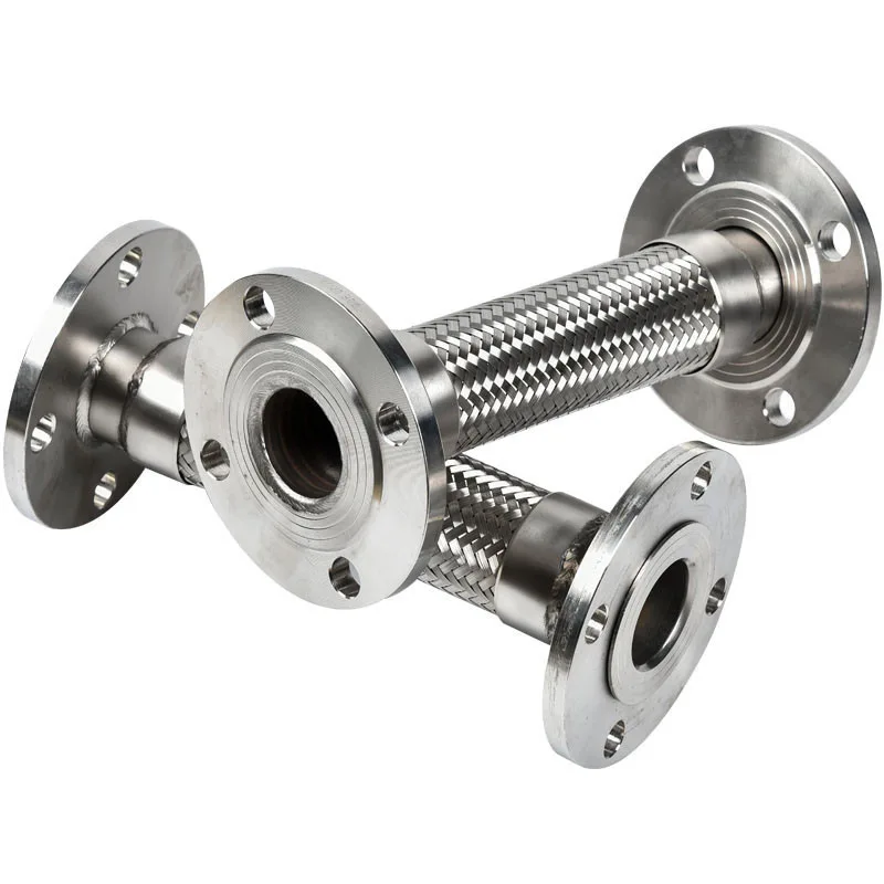 Acid and alkali resistant metal hose Stainless Steel 304/316L Corrugated Steam flexible metal hose