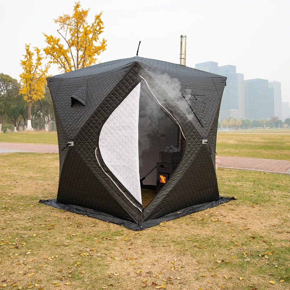 Excellent Value Camping Tent Folding Portable Sauna Tent Wind and Snow Proof Ice Fishing Tent