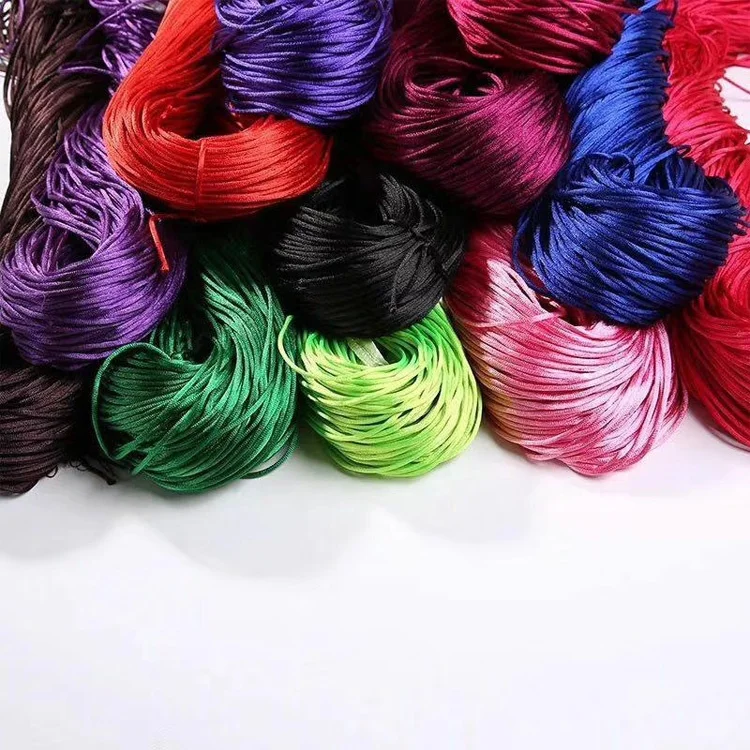 
Popular Colored Macreme Satin Cord 