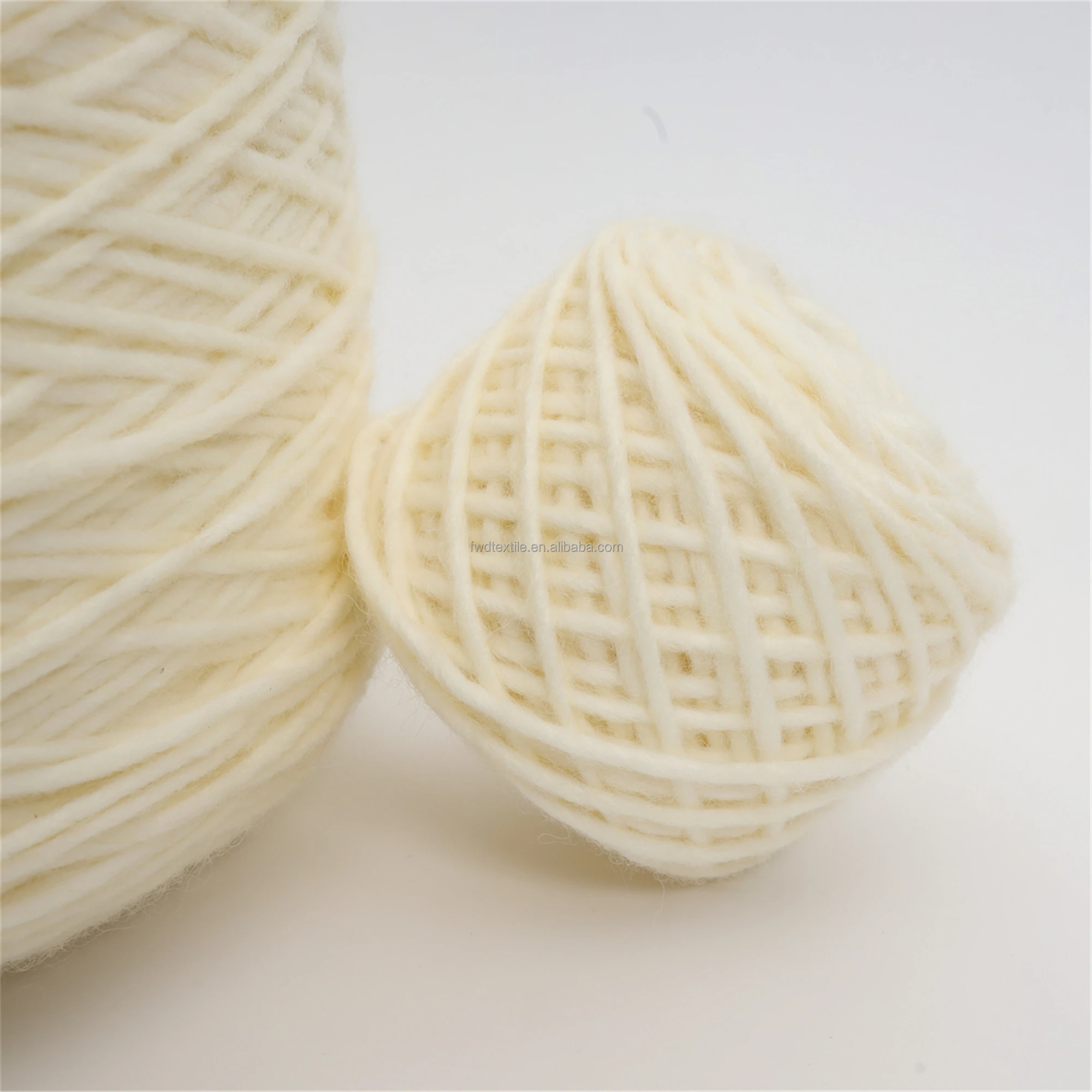 Direct Sale Various Colors Chunky Crochet Yarns Wool Blended Yarn for Tufting Rugs