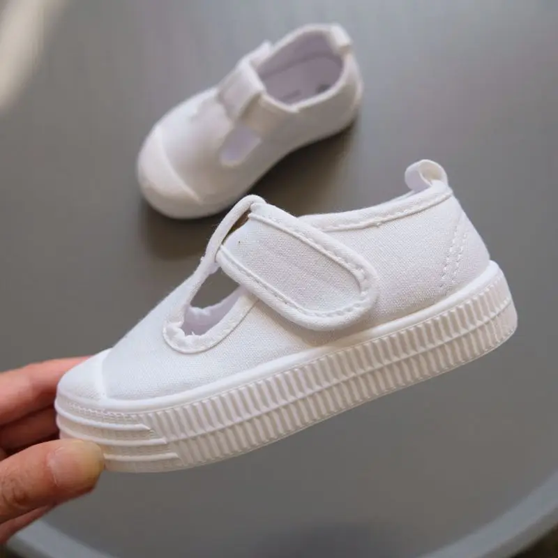 1-10 Year Fashion Spring Autumn Kid Canvas Sneaker For Girls Children Sneakers White Canvas shoes Wholesale