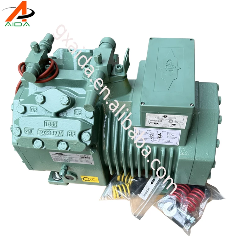 High quality 6FE-50-25P Cooling capacity 64,7 kW Semi-hermetic air conditioner compressor 200V-3-50Hz