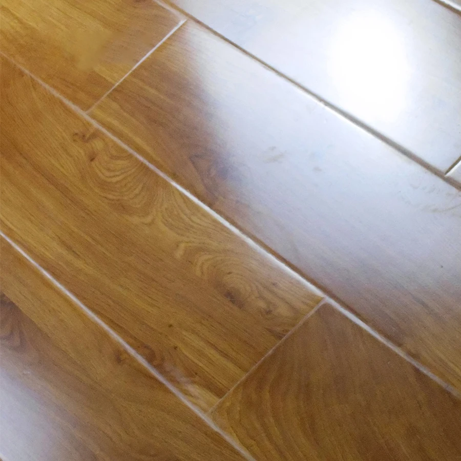 High Glossy  Waterproof 8mm 10mm 12mm Home Decoration Hdf Ac4 8mm 12mm Parquet Wood Laminate Flooring