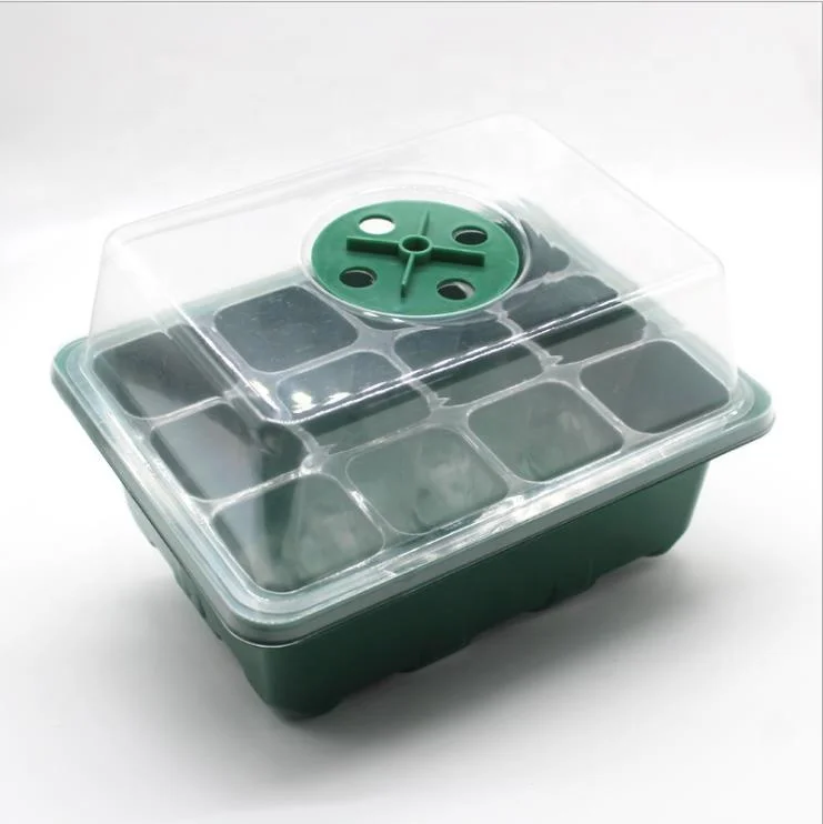 
Seed Incubator Tray Set Plant Starter Kit 6/12-hole Seedling Box with Lid Seedling Trays Seed Starter Box Gardening Supplies 