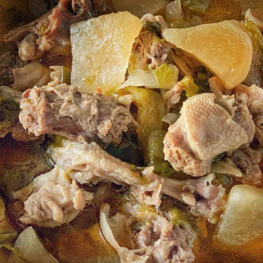 TL35-1 Custom Sour Picked Radish Duck Soup  Factory Direct Sales Cooking  Duck  Condiment  Chinese Sour  Soup Condiment