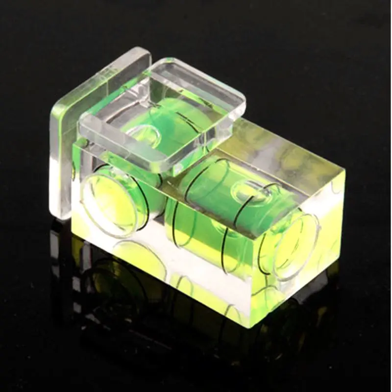 XNG Universal 2 Axis Bubble Spirit Level Hot Shoe Level for Canon Nikon Kasio Fuji Samsun Camera Accessories DSLR Camera