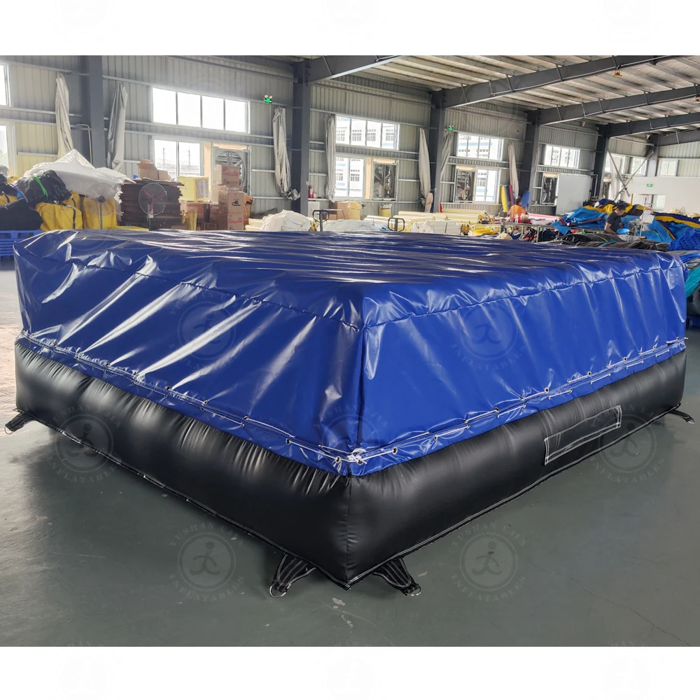 Commercial trampoline park Soft Cover Landing Airbag Foam Pit Jump Air Bag Inflatable Gymnastics Jump Airbag