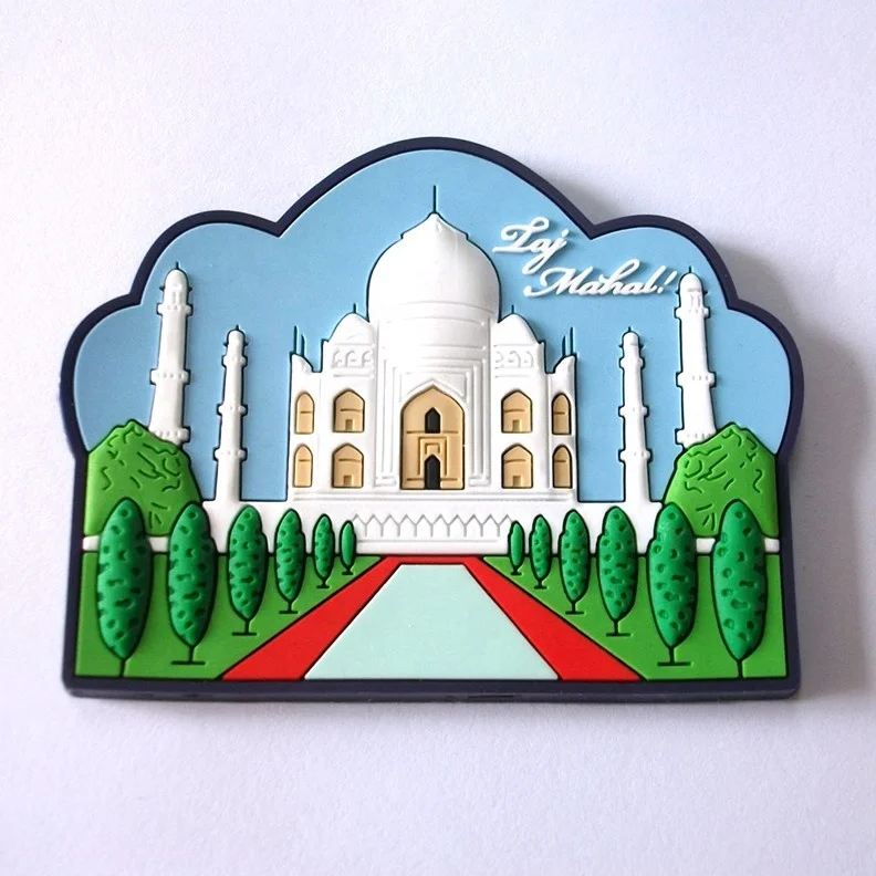 3d мягкий ПВХ резиновый силиконовый персонализированный дорожный туристический сувенир коллективные магниты на