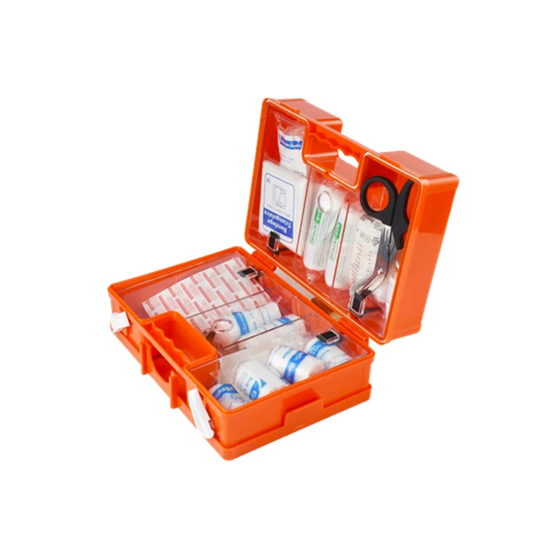 Wall mounted industrial plastic first aid kit abs plastic box kits construction turkish 25 50 person in dubai uae for workplace