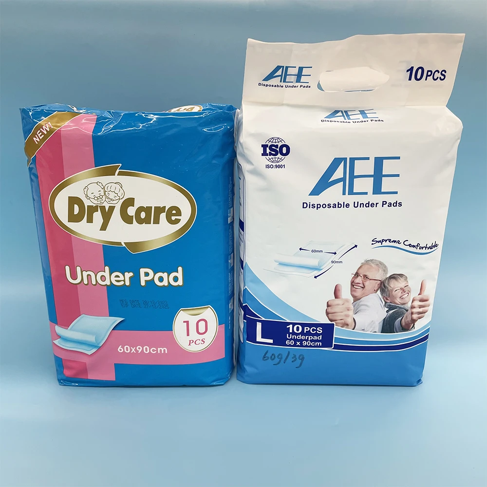 60*90cm Medical Incontinence Bed Pads Disposable Urine Underpad for Adults