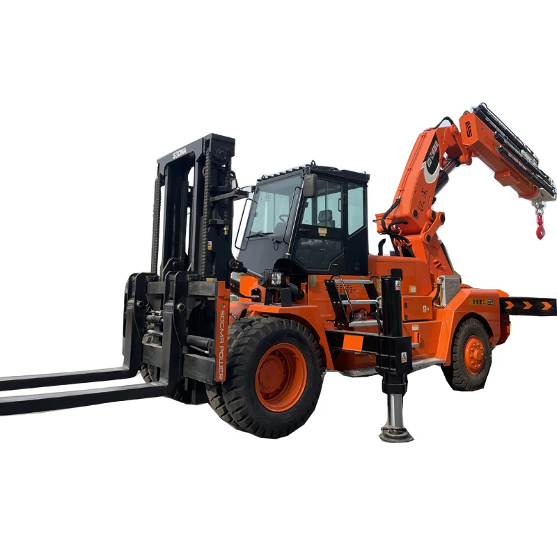 SOCMA Heavy Duty Forklift HNFC120-450 Crane Forklift Truck 12t forklift