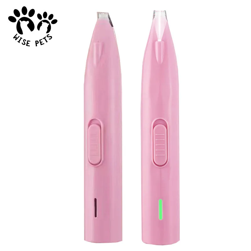 Top Seller USB Electric Dog Clippers Mini Foot Shaver Pet Hair Cutters Grooming Trimmer Dog Hair Clippers With 2 Blades