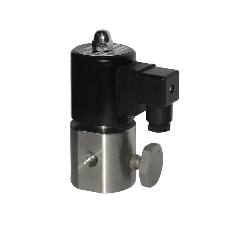 DN50 High temperature high pressure application stainless stees316 flange solenoid valve top manufacturer