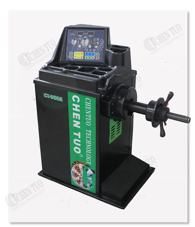 Auto Repair Equipment Semi-Automatic Balancing Machine Car Wheel Balancer
