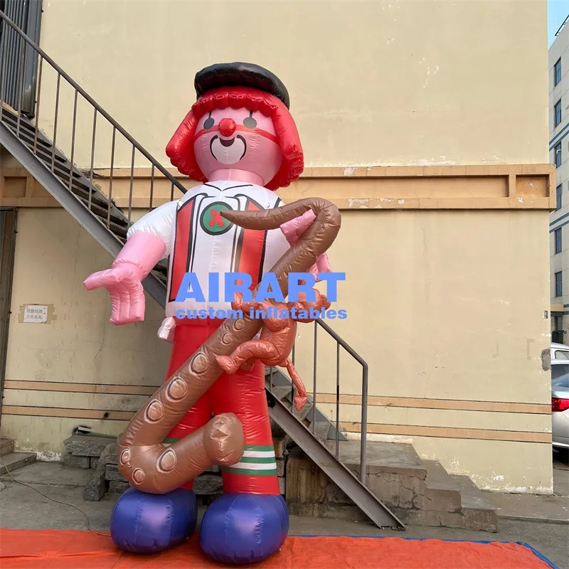 Outside Activity Decorating Inflatable Cartoon Robot Props,customized Inflatable Robot Character Models