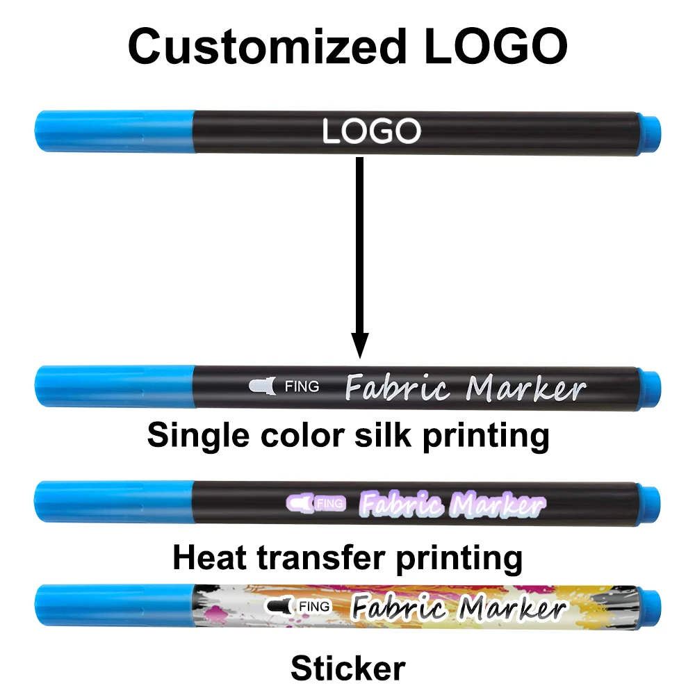 KHY ASTM D4236 Paint Pen Magic Washable Permanent Fabric Marker