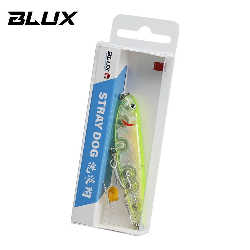 BLUX STRAY DOG 70F Topwater Pencil 70mm8.2g Surface Walker Fishing Lure Walk The Dog Artificial Saltwater Bass Hard Bait Tackle