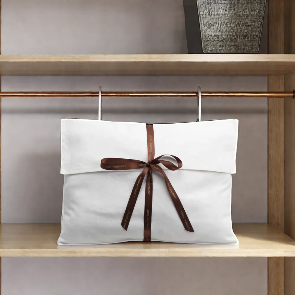 OEM & ODM Custom Logo Printed Gift Envelope Flap Dust Bag For Handbag High End Cosmetic Clothes Packing Dust Pouch