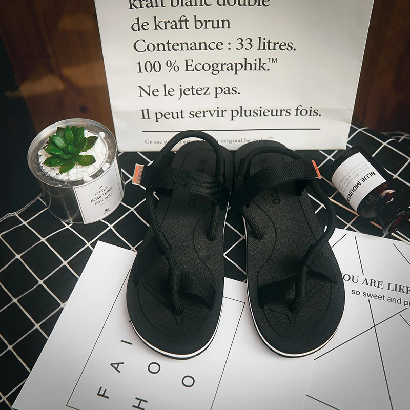 2021 new stye shoes for men easy to match cloth breathable Personality sandals light weight for men in leisure vacation