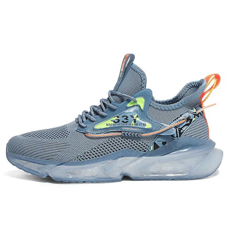 Дышащая легкая мужская обувь для бега большого размера, спортивная обувь, Прямая поставка