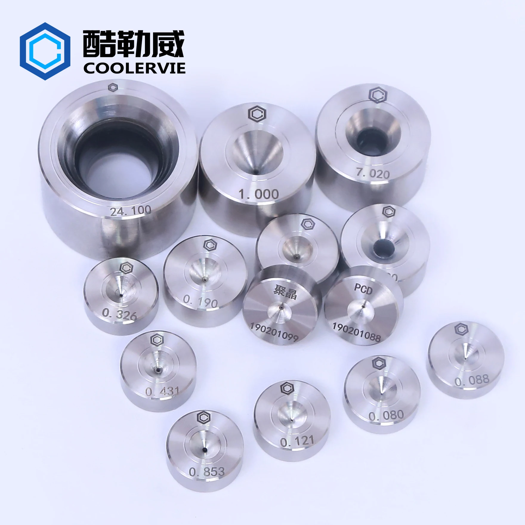 Высококачественные японские штампы для рисования SUMIDIA Coolervie SUMIDIA, алмазная поликристаллическая алмазная проволока PCD, пресс-формы для CD