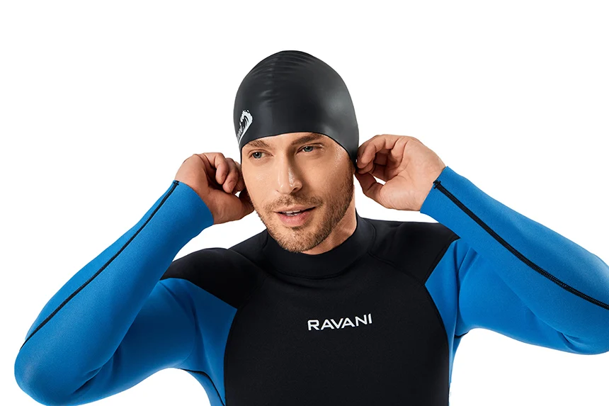 3mm Neoprene Long Sleeve Surfing Wetsuit Custom Full Body Back Zipper Freediving Swimming Scuba Diving For Men Plus Size