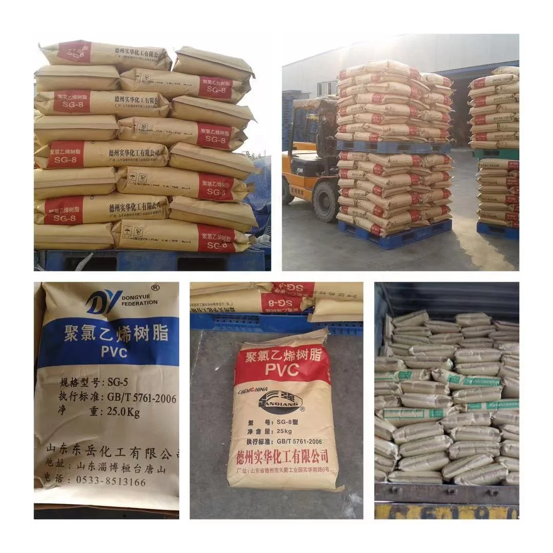 Raw material manufacturers provide factory price PVC resin SG3